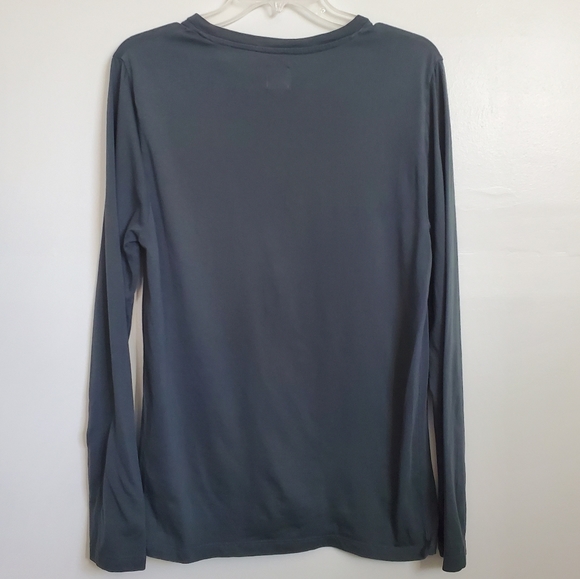 4/$25 ASOS Mens Gray Fit Long Sleeve Cre - Picture 5 of 5